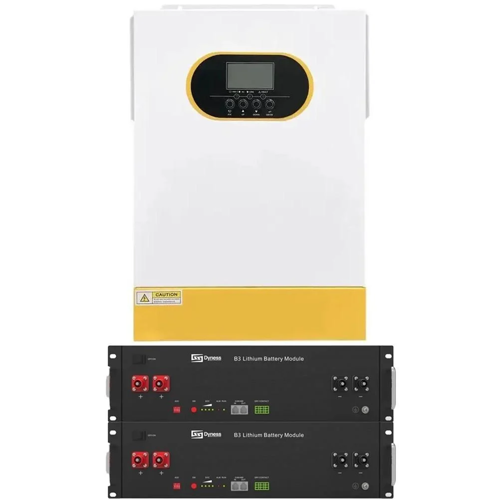 Комплект резервного живлення 6,2 кВт та 7,2 кВт/інвертор Easun SMG ІІ WiFi і акумулятора Dyness B3 з силовими кабелями