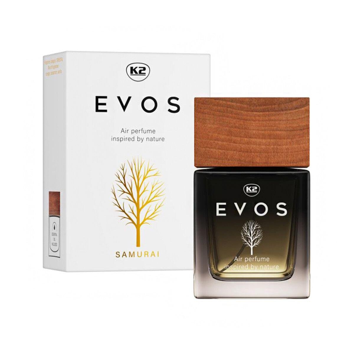 Ароматизатор для авто K2 Evos спрей - Самурай 50 мл