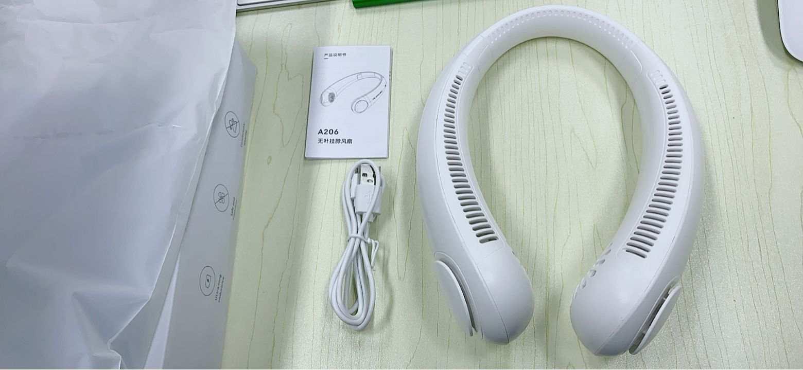 Вентилятор на шею портативный Cat-neck Fan гибкий с аккумулятором (8274942) - фото 9 Вентилятор на шею портативный Cat-neck Fan гибкий с аккумулятором (8274942) - фото 9