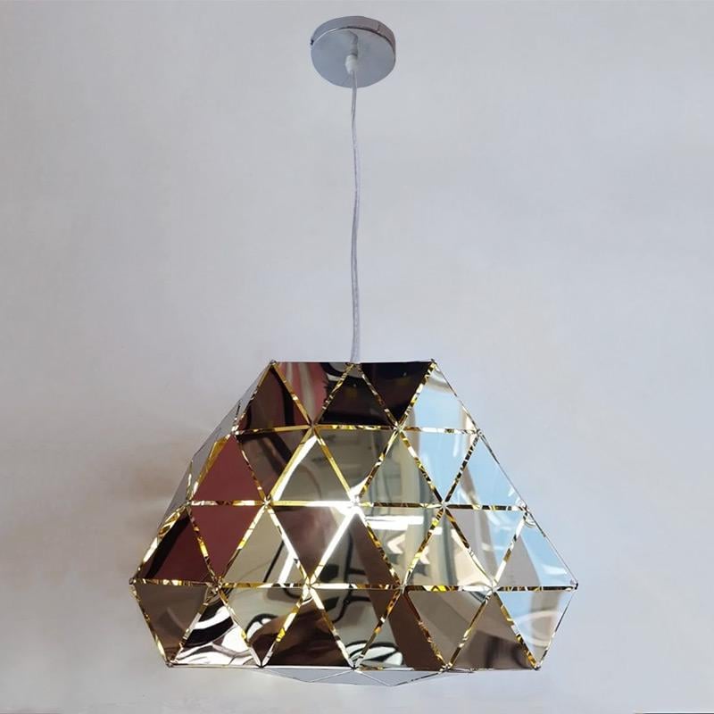 Люстра підвісна Light House MX-16105/1 на одну лампу Хром / Золото