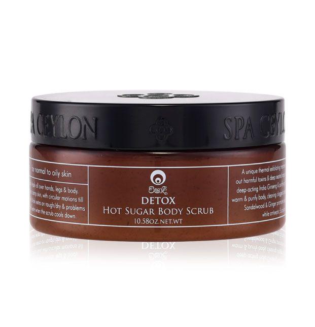 Горячий скраб для тіла SPA CEYLON Детокс з тростниковим цукром