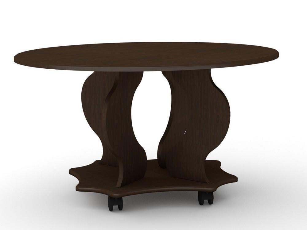 Стіл журнальний Компаніт Венеція МДФ Венге