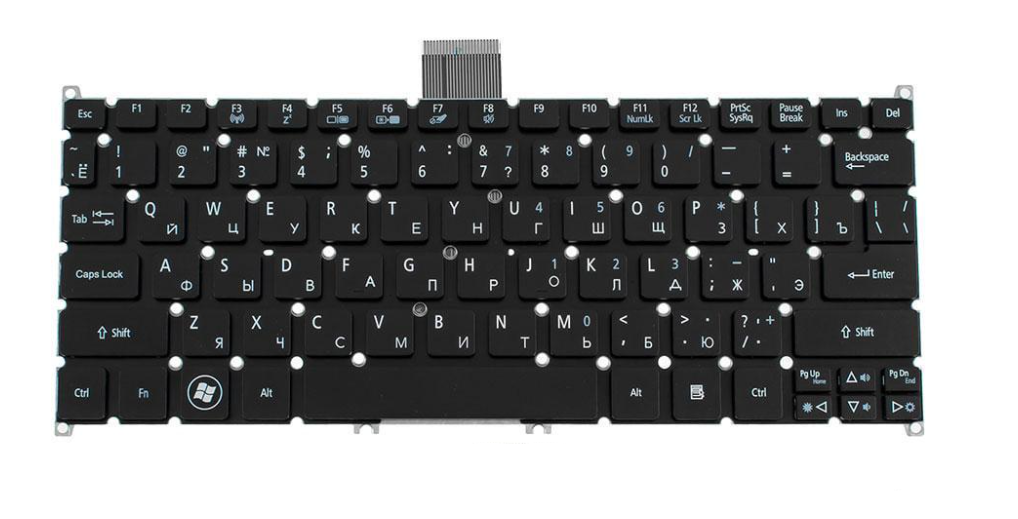 Клавиатура для ноутбука Acer TravelMate B113-E (161286)