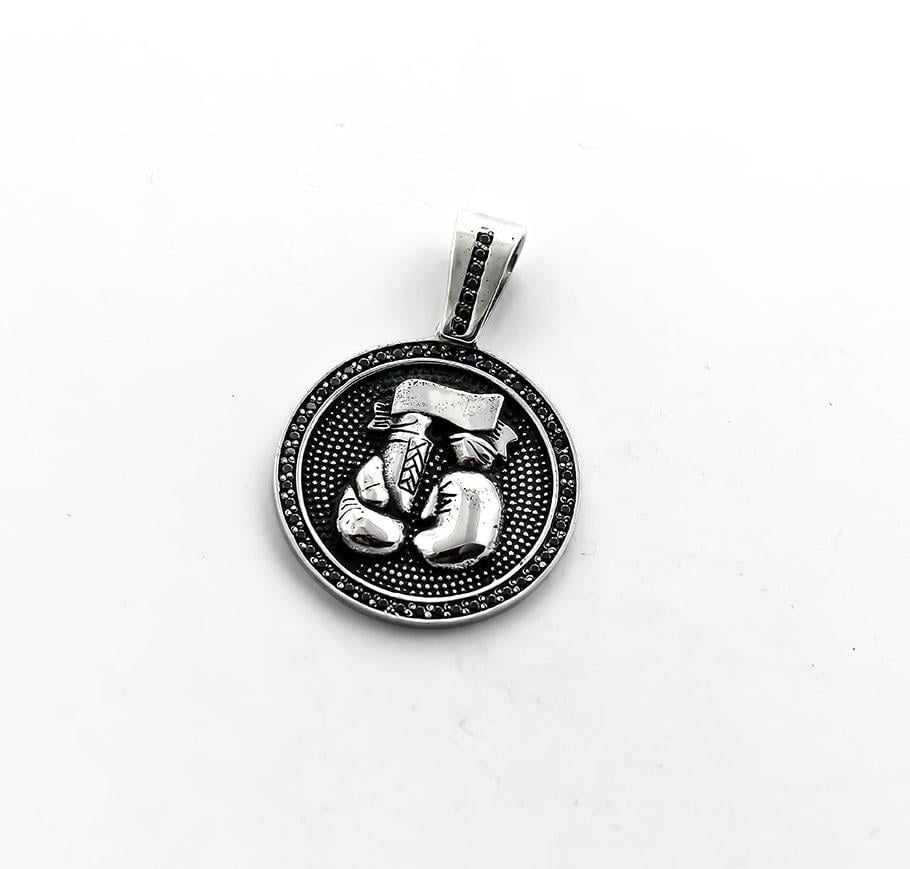Кулон Maxi Silver 8152 Боксерські рукавички (88152)