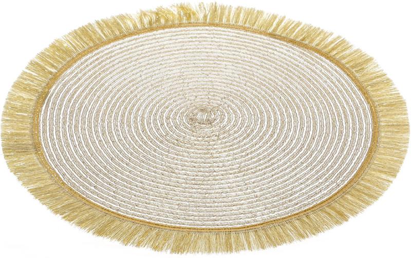 Коврики сервировочные 4 шт. Margrese 38 см Gold