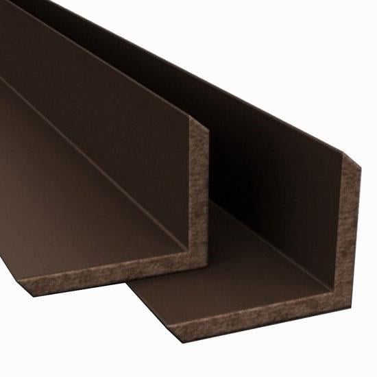 Уголок для террасной доски Brugan Multicolor ДПК 40х40х2200 мм Wenge (14755427) Уголок для террасной доски Brugan Multicolor ДПК 40х40х2200 мм Wenge (14755427)