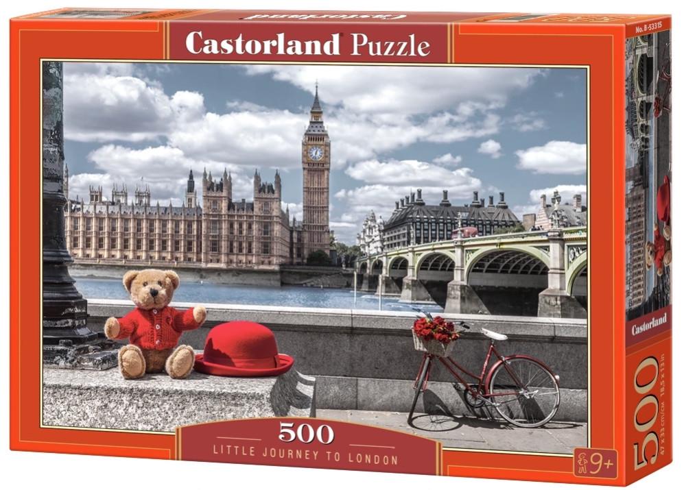 Пазл Castorland Небольшое путешествие в Лондон 500 дет.