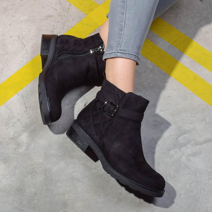 Ботинки женские с декоративным ремешком 321494 р. 38 24 см