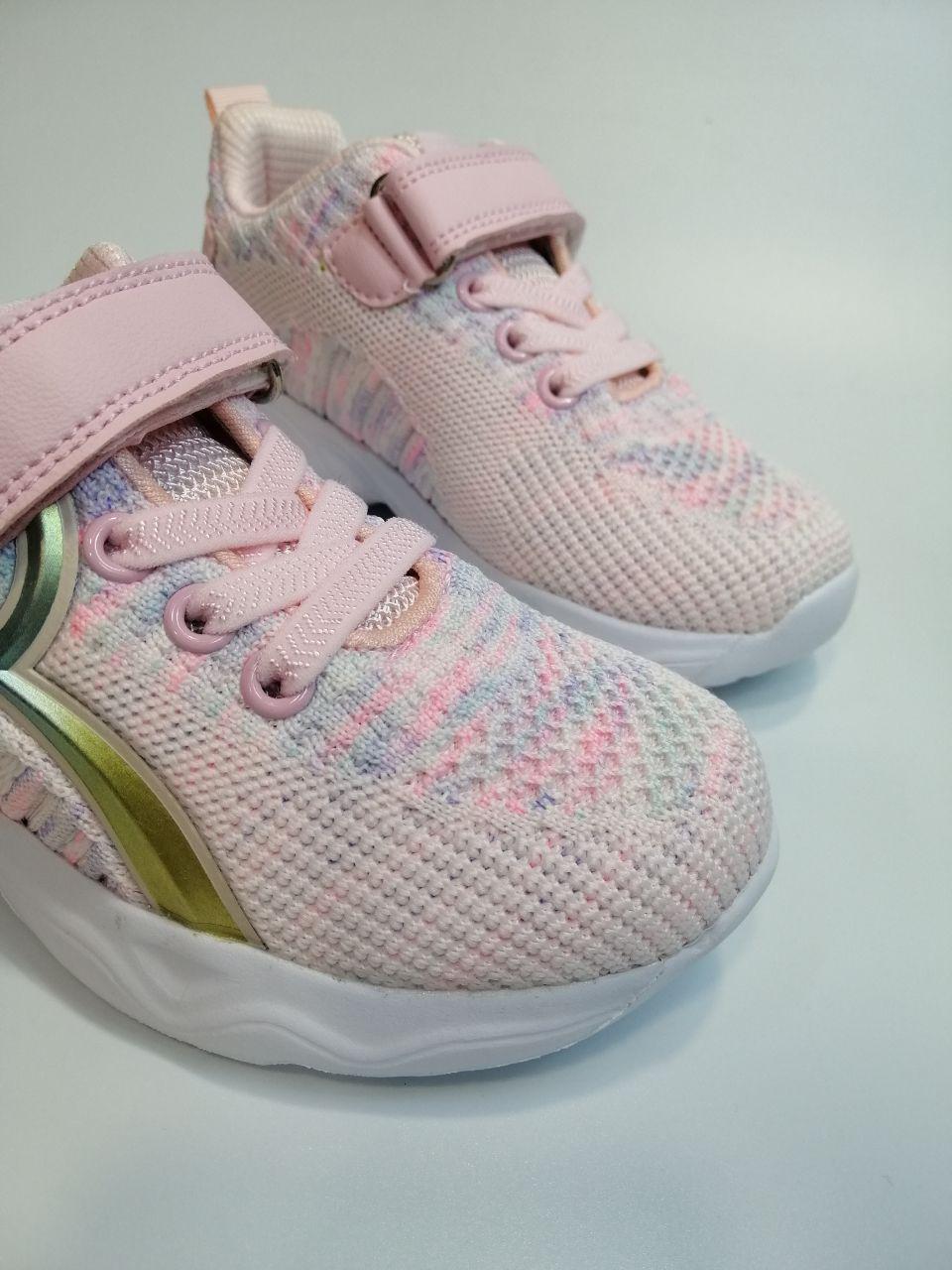 Кросівки для дівчинки American Club р. 29 18,5 см Рожевий (81/22) - фото 2 Кросівки для дівчинки American Club р. 29 18,5 см Рожевий (81/22) - фото 2