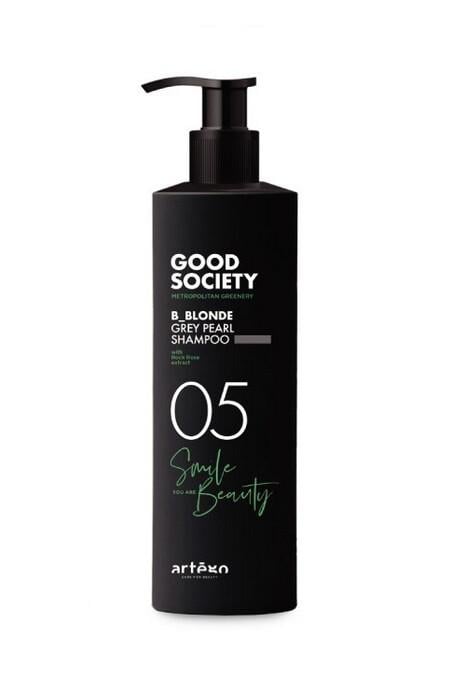 Шампунь відтіночний Artego Good Society 05 B-Blonde Grey Pearl Shampoo з попелясто-сірою пігментацією 1000 мл (0165910)