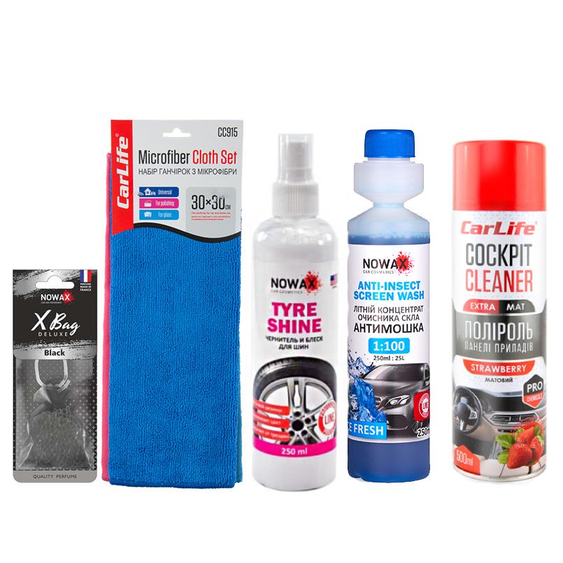 Набір по догляду за новим авто Nowax (na_2)