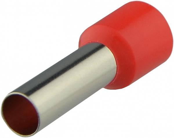 Наконечник изолированный АСКО-Укрем НТ 16,0-18 16 мм2 гильза 18 мм 1 шт. Красный (A0060010159)