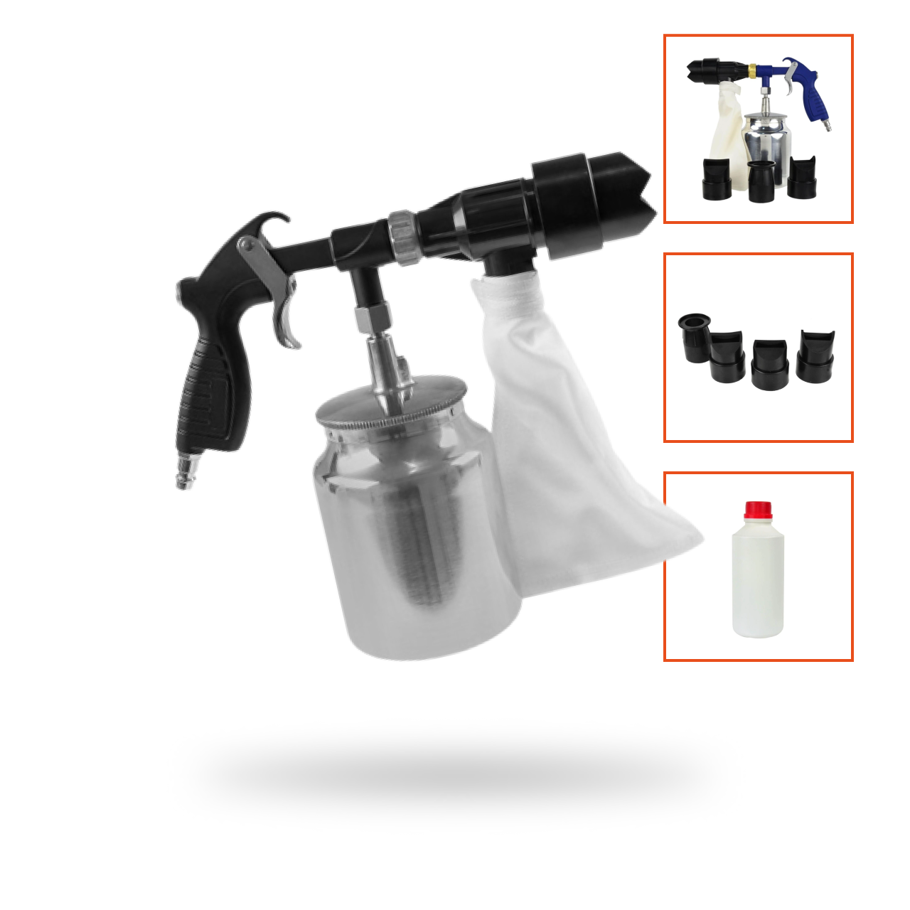 Пескоструйный пистолет Boro замкнутого цикла (13483147520 - фото 2 Пескоструйный пистолет Boro замкнутого цикла (13483147520 - фото 2