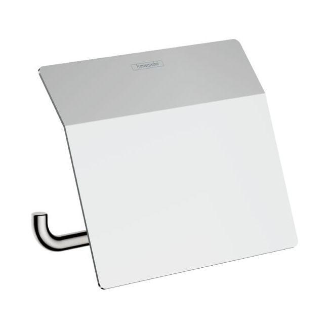 Держатель туалетной бумаги с крышкой Hansgrohe AddStoris Хром (41753000)