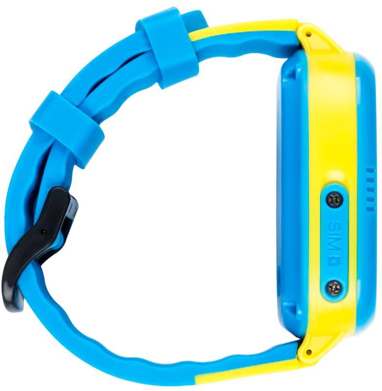 Смарт-годинник дитячий AmiGo Glory GO008 Blue/Yellow (81815) - фото 4