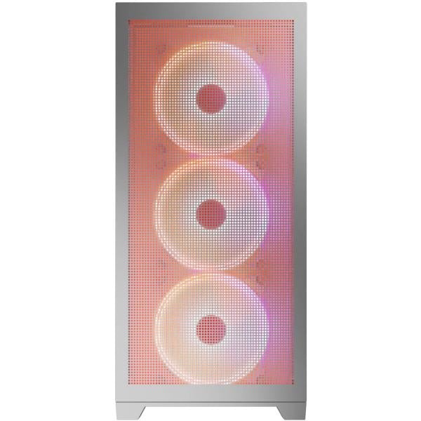 Корпус для компьютера Modecom VOLCANO EXPANSE S Midi-Tower ATX 4x140 мм ARGB White (AT-EXPANSE-SG-20-000000) - фото 2