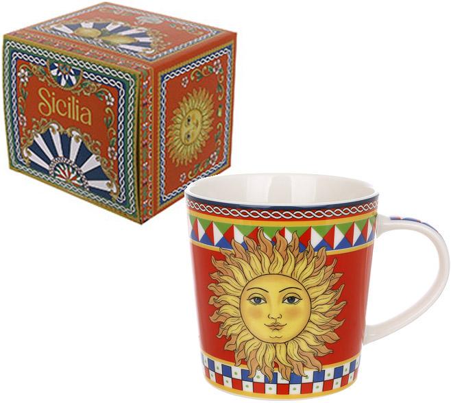 Кухоль порцеляновий Sicilia Sole 450 мл - фото 2 Кухоль порцеляновий Sicilia Sole 450 мл - фото 2