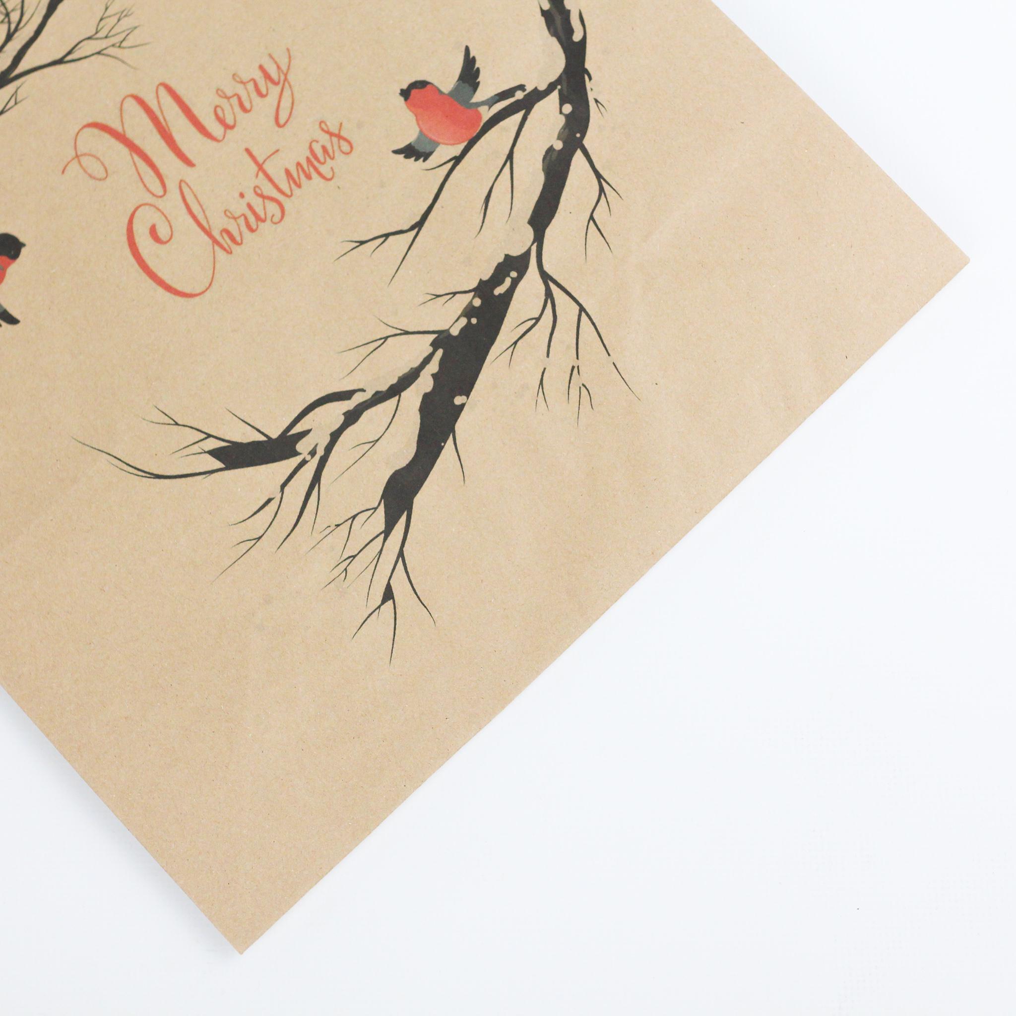 Подарочный пакет бумажный Merry Christmas 320х150х380 мм 10 шт. - фото 7 Подарочный пакет бумажный Merry Christmas 320х150х380 мм 10 шт. - фото 7