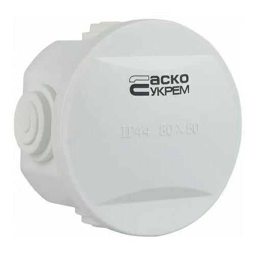Распределительная коробка АСКО-УКРЕМ 80х50 IP44 (28679690)