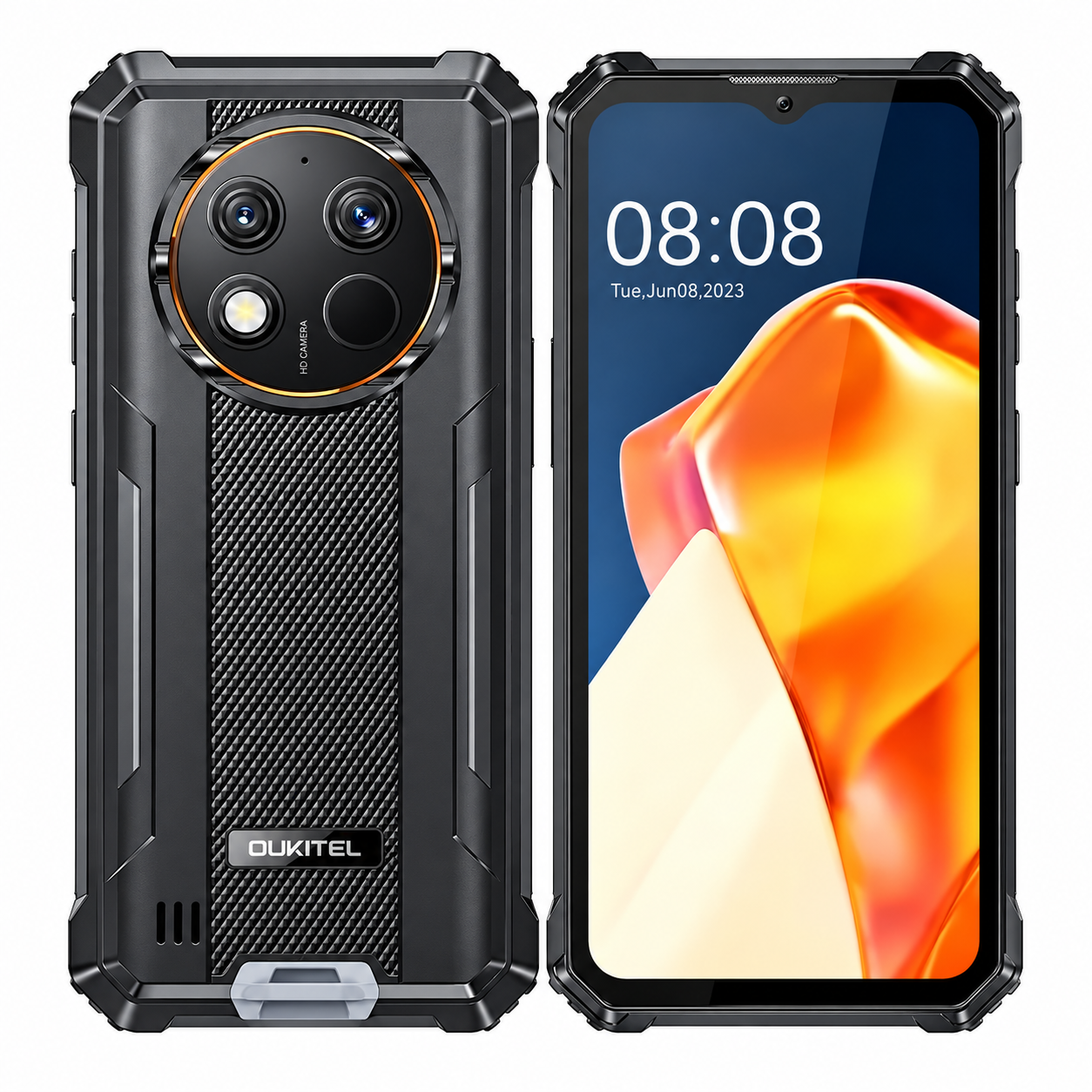 Смартфон Oukitel WP28E 6,5" 4/64 Гб 10600 mAh NFC 13+5Мп Black (WP28E_BK#)