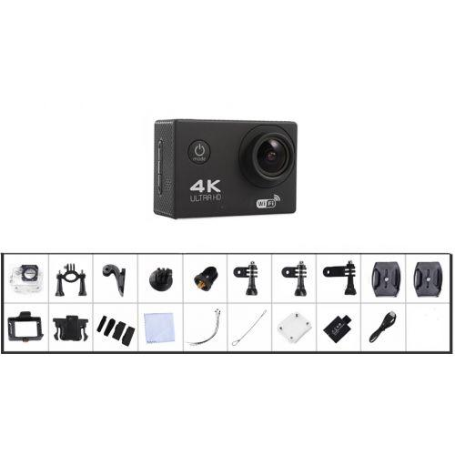 Экшн камера Dvr Sport S2 WiFe waterproof 4k Wifi Черный - фото 2