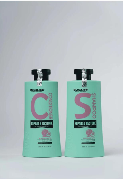 Набір для відновлення волосся Luxliss Repair&Restore по 300 мл