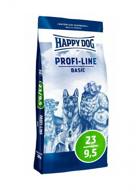 Корм для собак Happy Dog Profi-Line Basic 23/9,5 20 кг