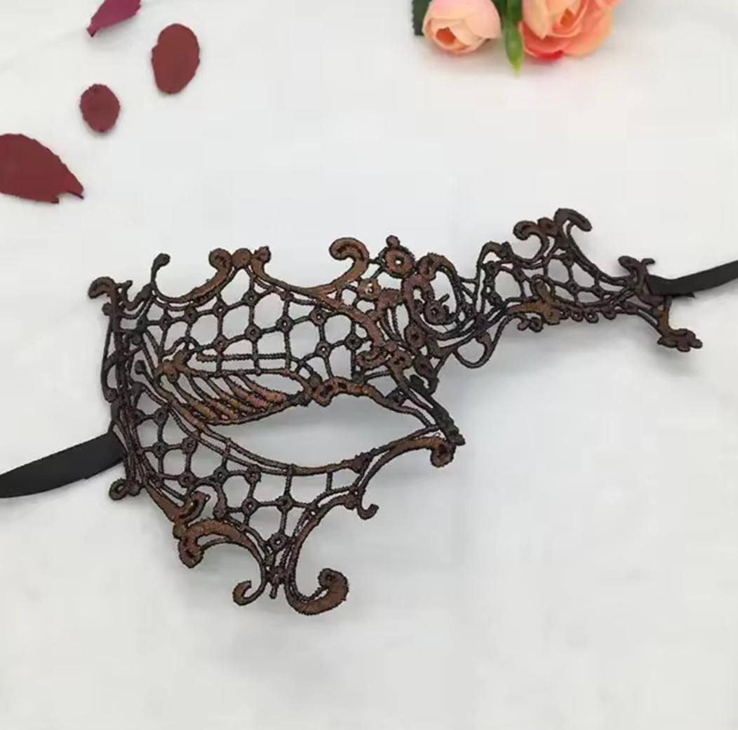 Маска театральная One size Коричневый (132430/6)