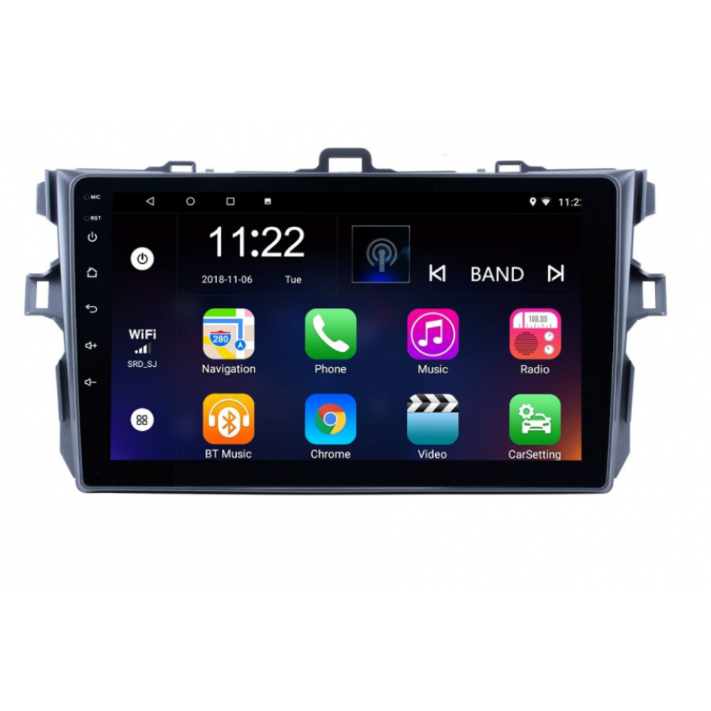 Автомагнитола штатная Torssen F9432 для Toyota Corolla E150 2003-2010 г. 4G/Carplay/DSP 4/32 GB 9" (202304137)