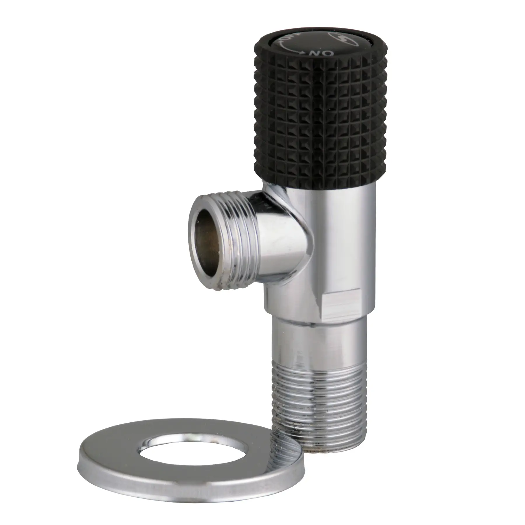 Кран угловой керамика SOLOMON EXCLUSIVE 1/2x3/4" 989 1 шт. Black (GSR-000025635)