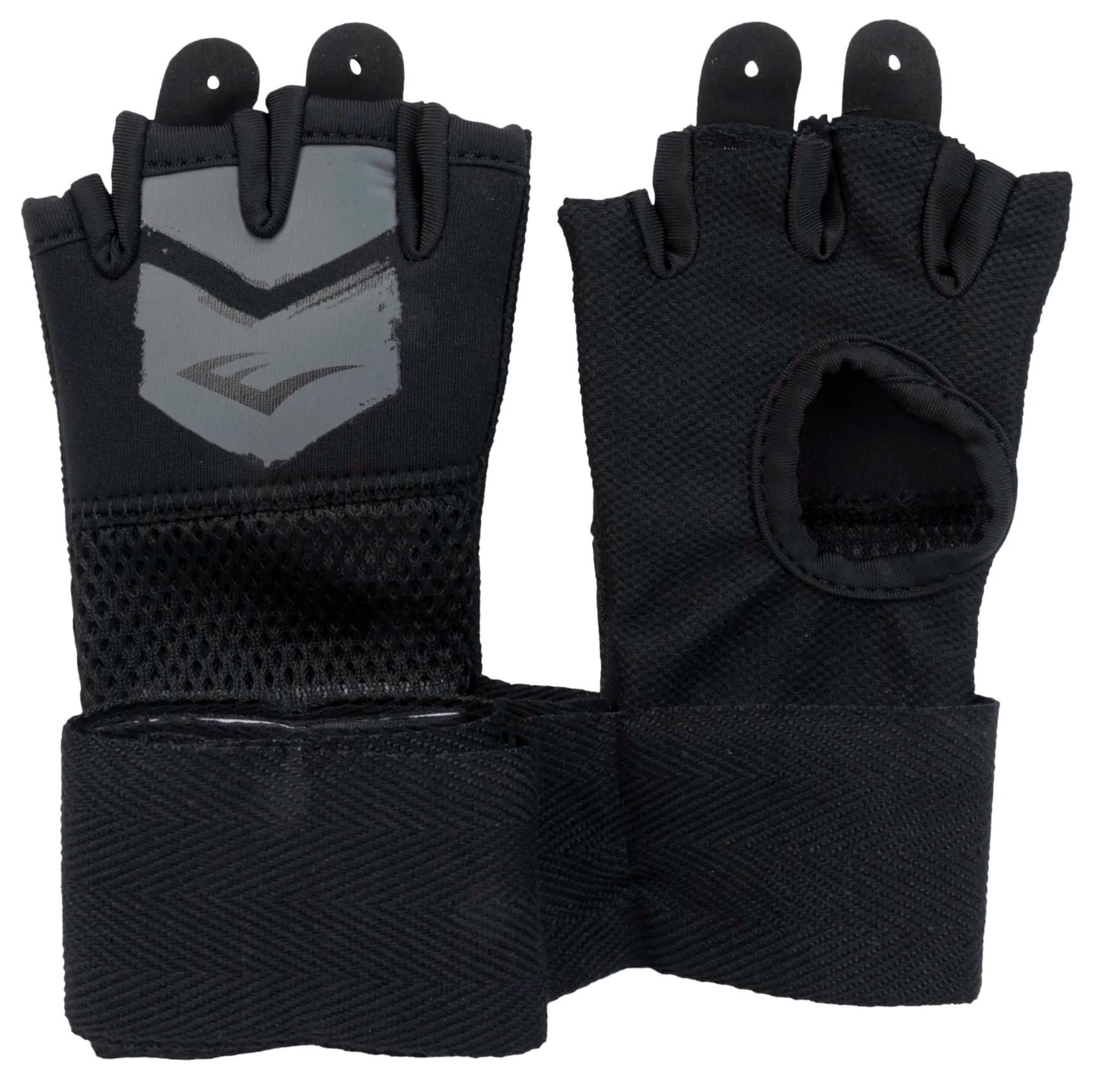 Бинты-перчатки Everlast PROSPECT QUICK WRAPS Дет S/M Черный/Серый