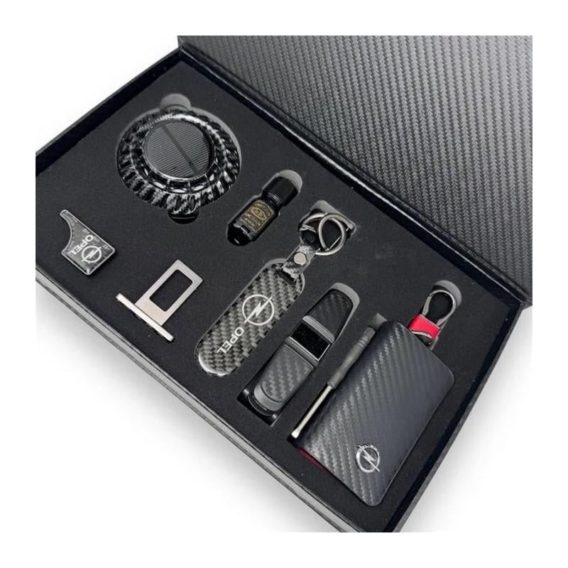 Подарочный набор для мужчин с логотипом Opel 5в1 (4749-Leader) - фото 2 Подарочный набор для мужчин с логотипом Opel 5в1 (4749-Leader) - фото 2