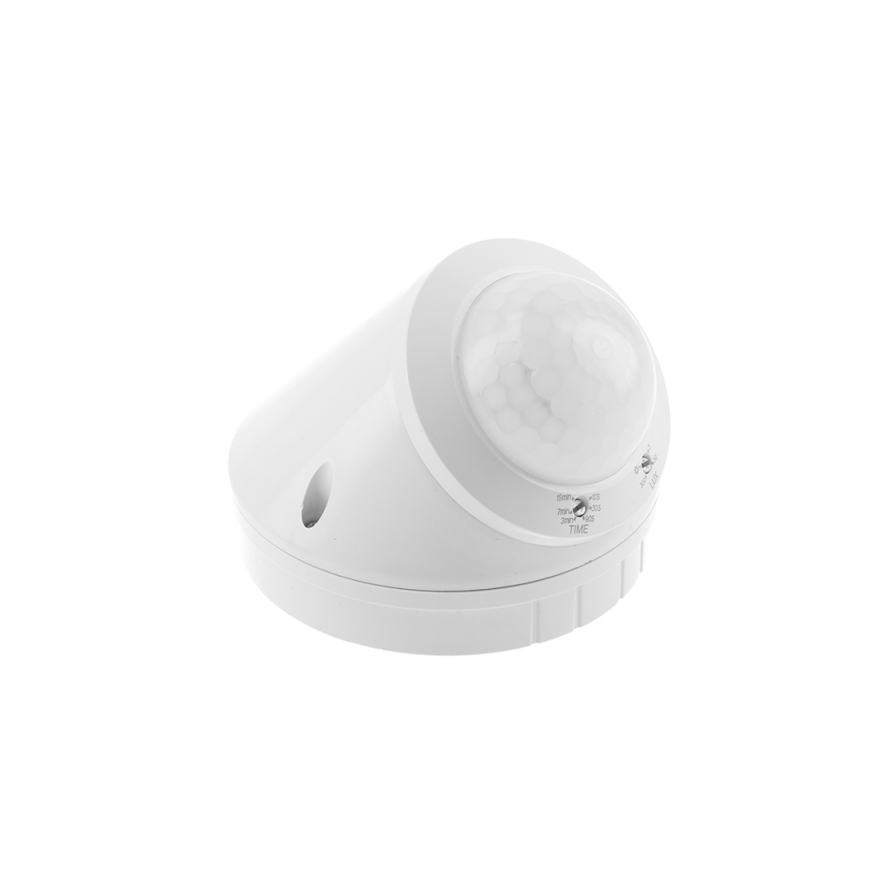 Датчик движения GTV CR-17 максимально 800 Вт угол обнаружения 360° 10 м IP65 Белый (00000035727)