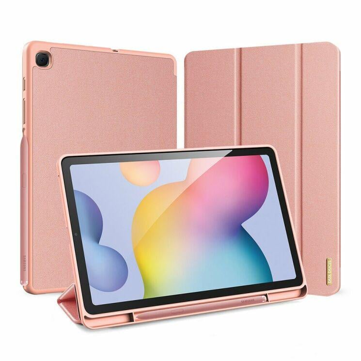 Чехол-книжка Dux Ducis Domo Series для Samsung Galaxy Tab S6 Lite 10,4'' P610/P615 Pink - фото 2 Чехол-книжка Dux Ducis Domo Series для Samsung Galaxy Tab S6 Lite 10,4'' P610/P615 Pink - фото 2