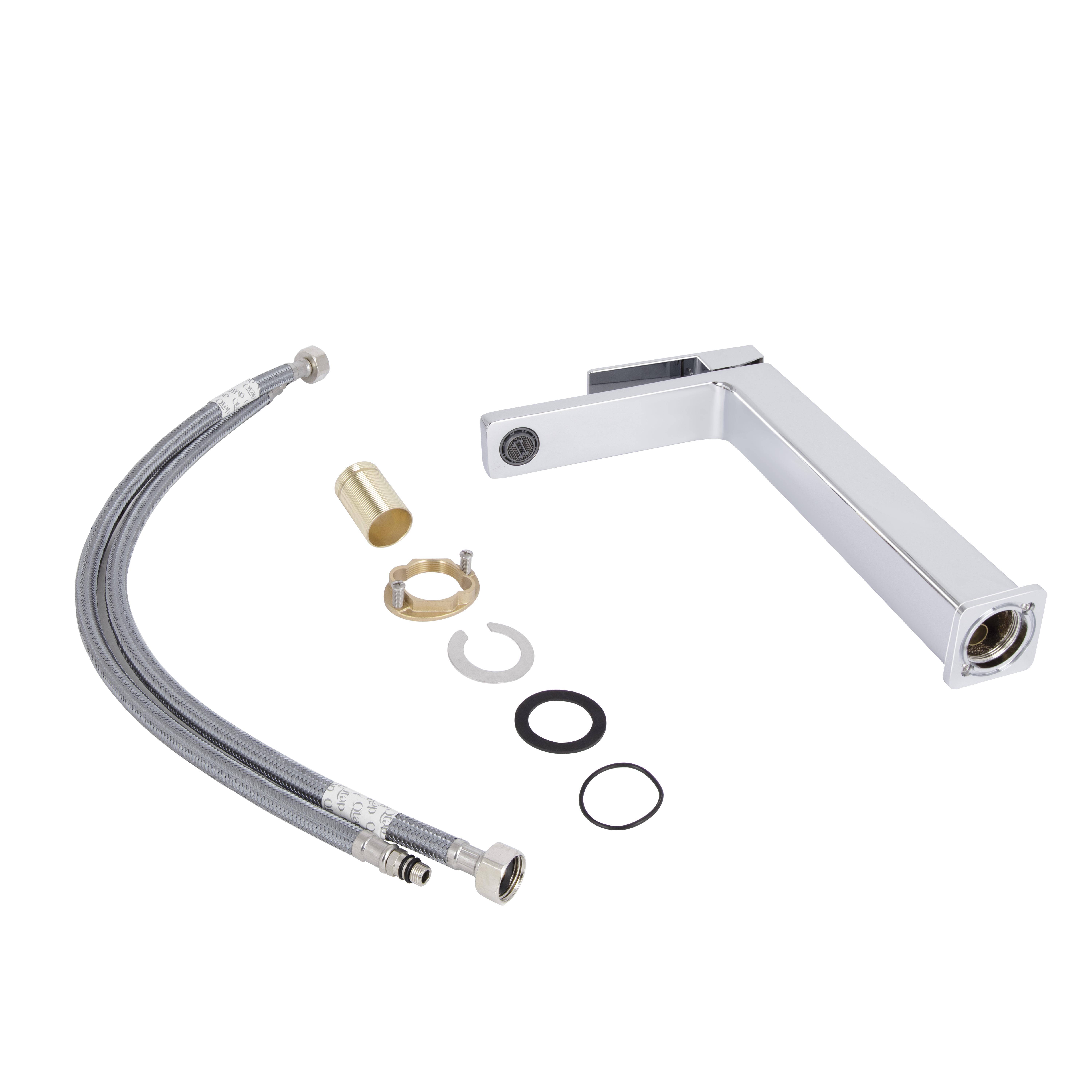 Смеситель для раковины Qtap Gemini высокий Chrome (QTGEM269CRM45677)