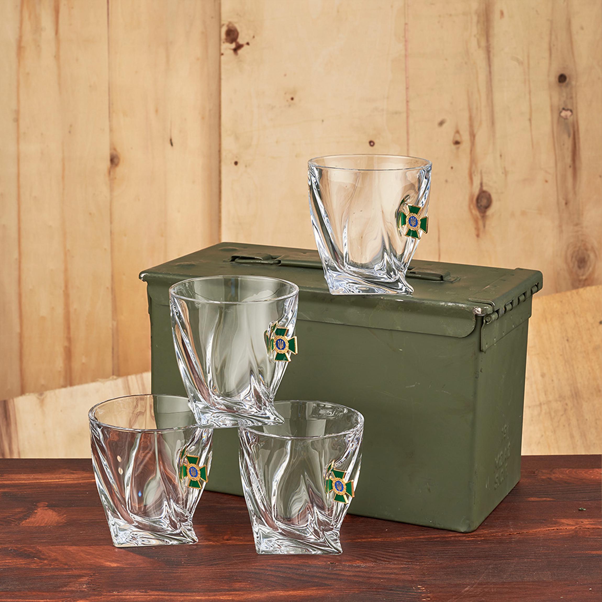 Набор VSKLO БК маленькие хрустальные стаканы ДПСУ (28919120) - фото 7 Набор VSKLO БК маленькие хрустальные стаканы ДПСУ (28919120) - фото 7