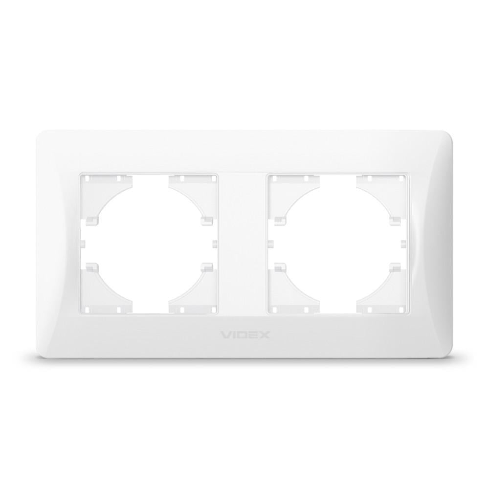 Рамка горизонтальная Videx Binera VF-BNFR2H-W