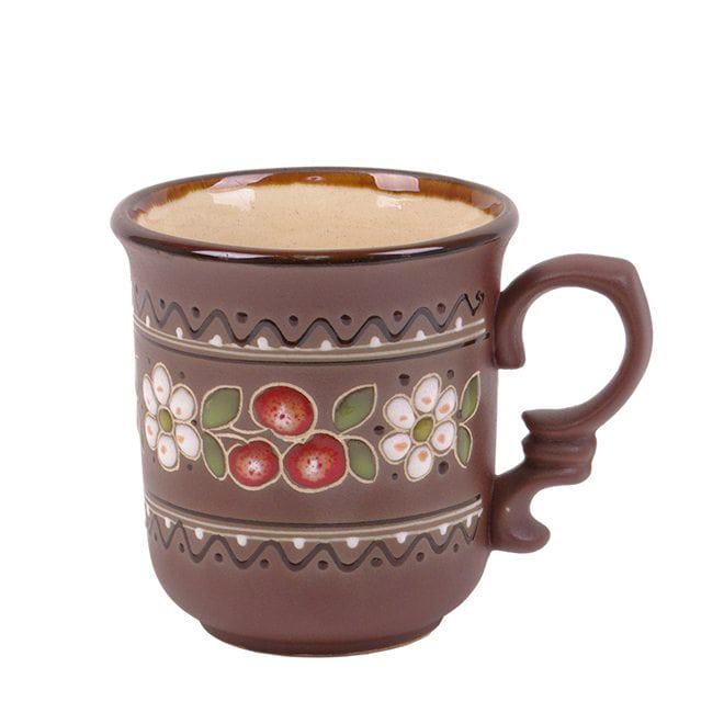 Чашка керамическая Flora Вишенька 350 мл (2063)