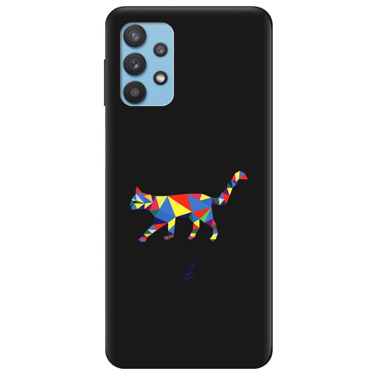 Силіконовий чохол Zorrov для Samsung Galaxy A32 - Cat (15500050198123357)