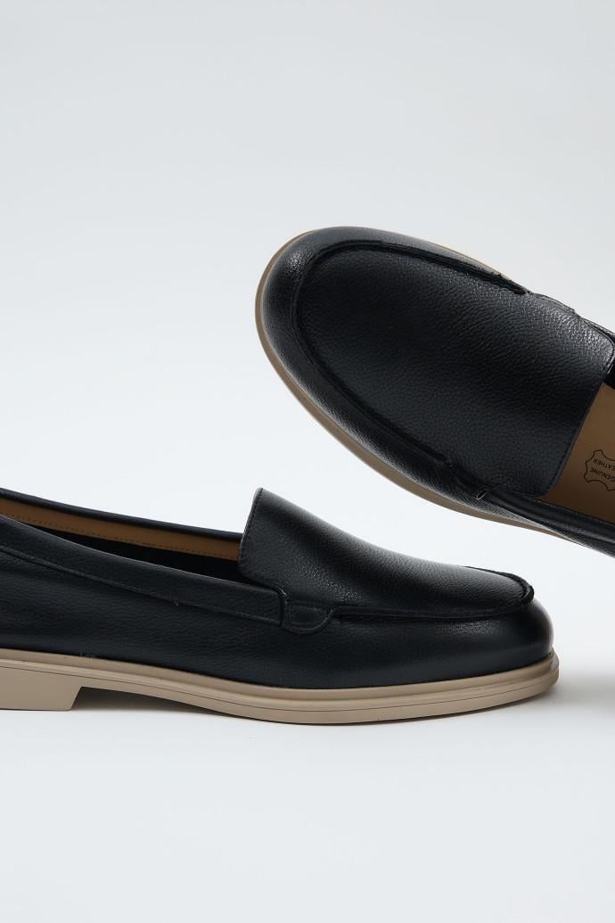 Мокасини жіночі LONZA шкіряні р. 41 Чорний (198802) - фото 2 Мокасини жіночі LONZA шкіряні р. 41 Чорний (198802) - фото 2