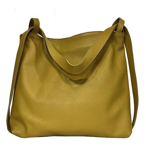 Женская сумка из натуральной кожи Felicita на плечо 35x8x36 см (6828801706)