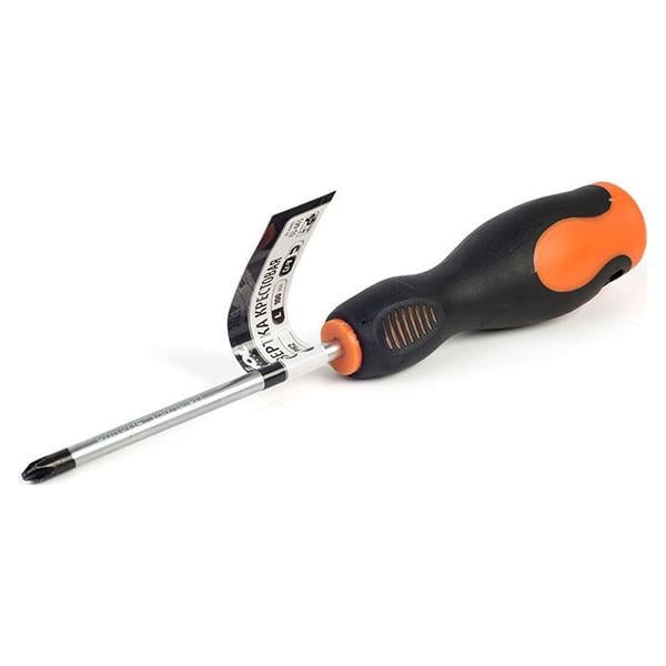 Отвертка Miol крестовая магнитная PH2x100 мм (23703)