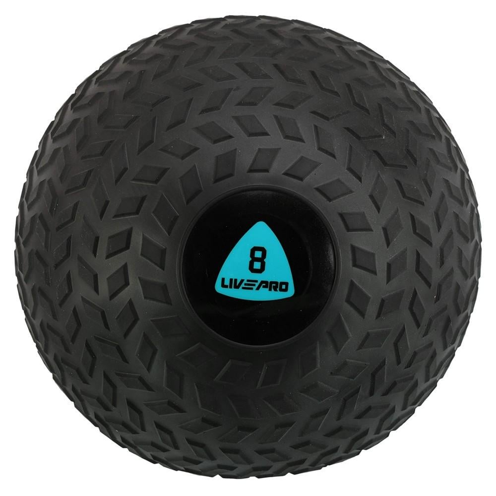 Медбол LivePro SLAM BALL 8 кг Черный (LP8105-08)