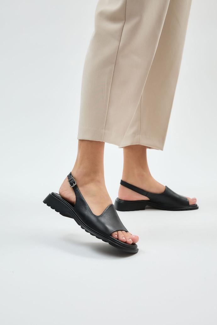 Босоножки женские LONZA кожаные р. 41 Черный (199909) - фото 4 Босоножки женские LONZA кожаные р. 41 Черный (199909) - фото 4