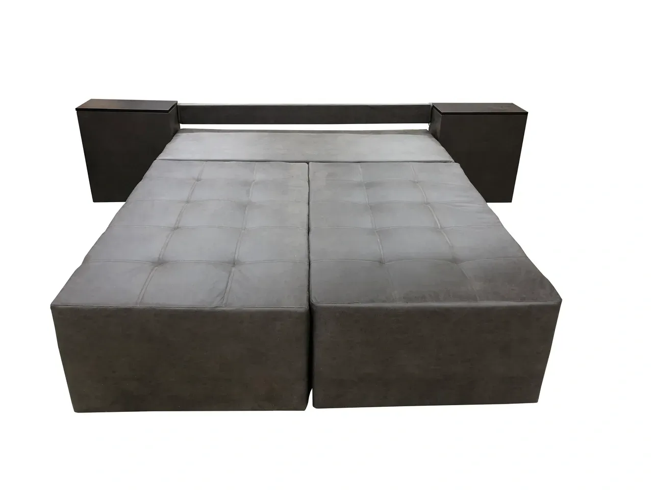 Диван трансформер Домино 270х105 см Серый/Бежевый (29557854) - фото 9 Диван трансформер Домино 270х105 см Серый/Бежевый (29557854) - фото 9