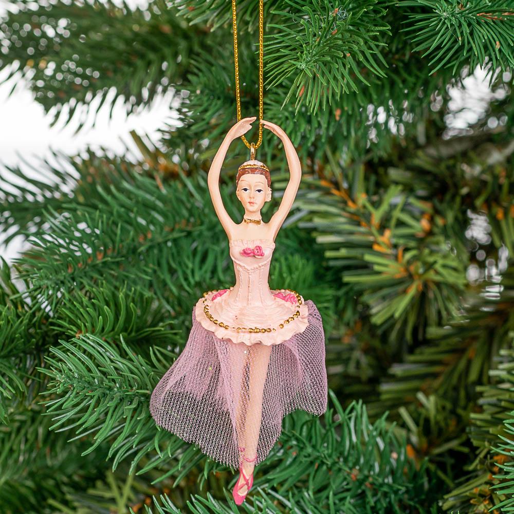 Подвеска новогодняя керамическая на елку Elisey Балерина в позиции Серый (NH-106-K-219) - фото 2 Подвеска новогодняя керамическая на елку Elisey Балерина в позиции Серый (NH-106-K-219) - фото 2
