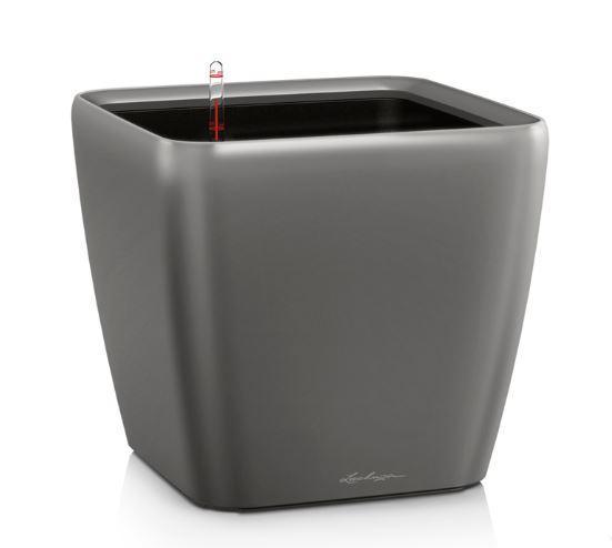 Вазон Lechuzа Quadro Premium LS 50 53 л Антрацит (16283 Line)