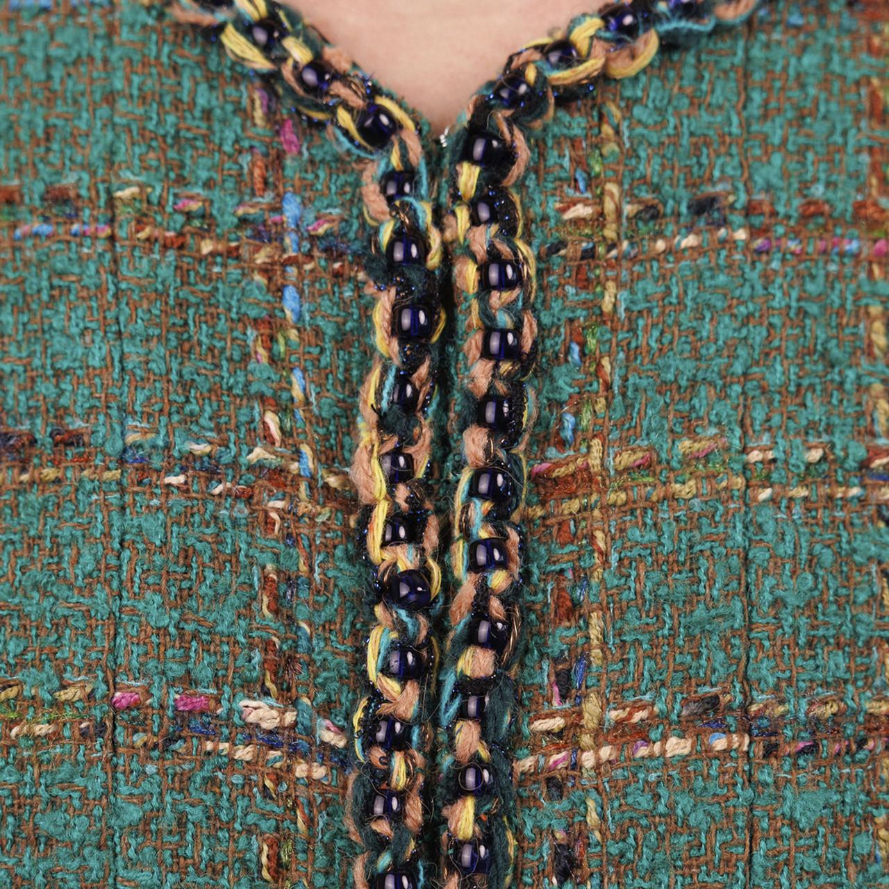 Жакет жіночий Chanel S Зелений (2797308423) - фото 3 Жакет жіночий Chanel S Зелений (2797308423) - фото 3