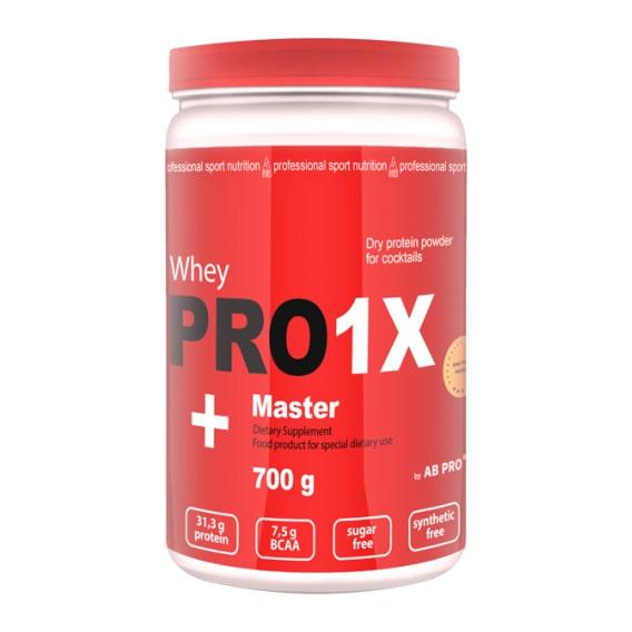 Протеїн AB PRO PRO 1X Whey Master 700 г 17 порцій Банан