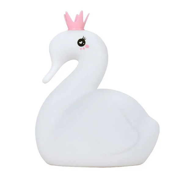 Ночник аккумуляторный детский Лебедь силиконовый El-543-20